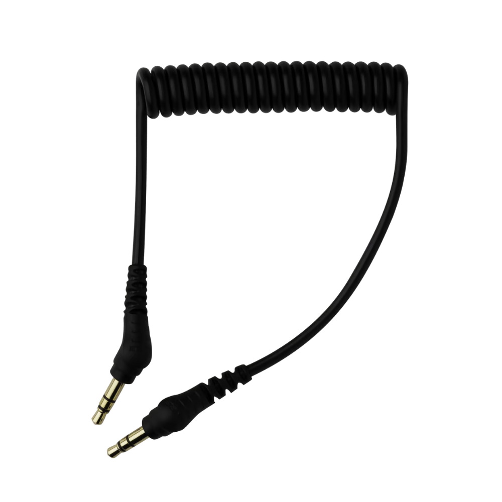 Shure AMV-3.5-3.5 3.5mm to 3.5m Coiled Cable for MoveMic - 24in