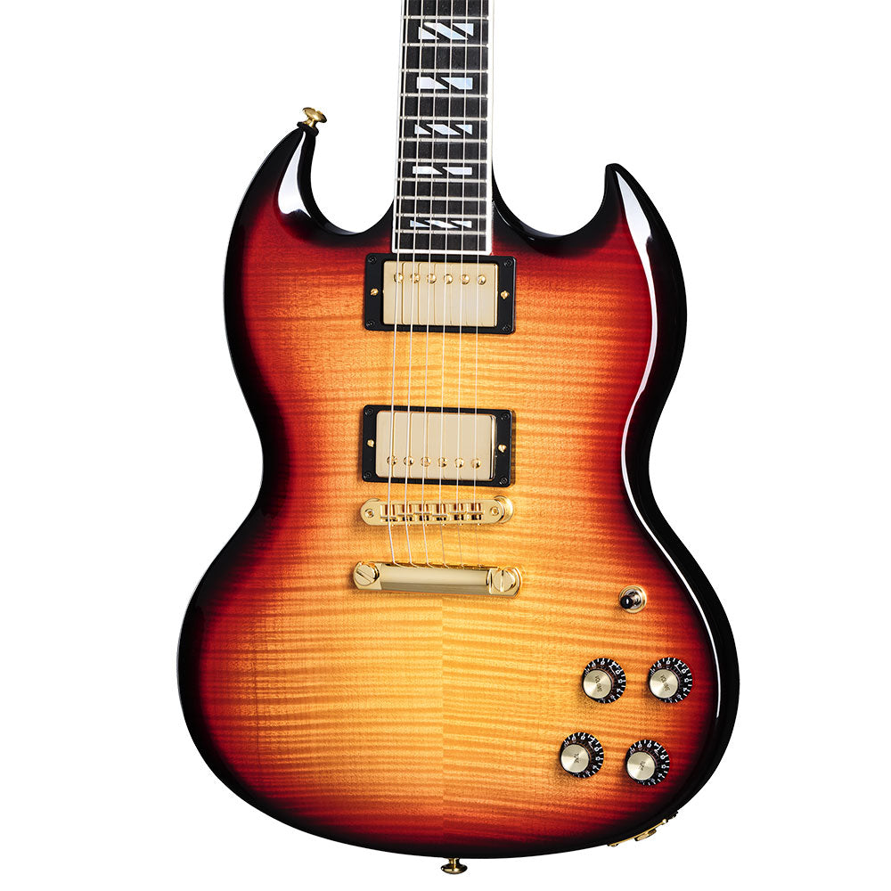 Gibson SG Supreme Electric Guitar with Hardshell Case - Fireburst