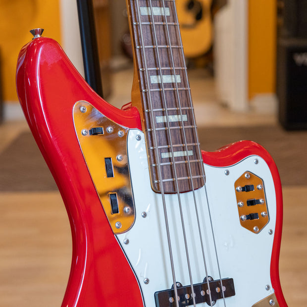 CONSIGNMENT - Fender - MIJ Jaguar Bass (HHR) w/ SKB Open Cavity Hard Shell  Case - 2008 - Used