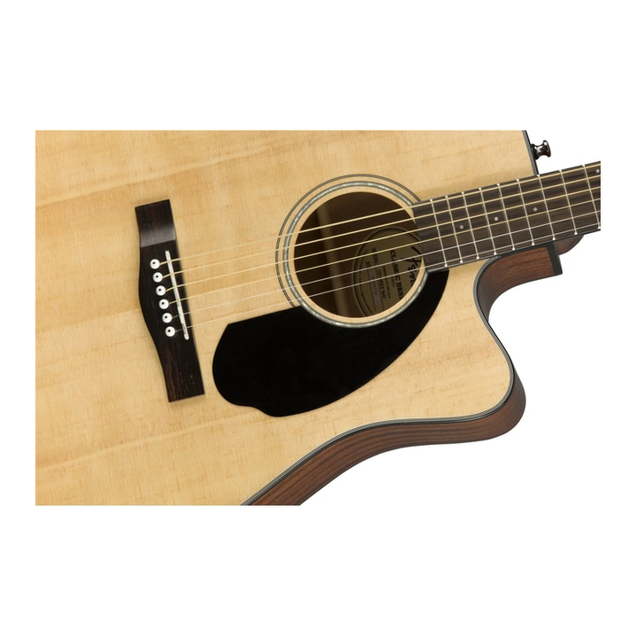 Fender CD-60SCE Dreadnought Acoustic Guitar (Natural)