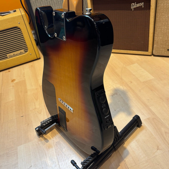 Fender - Acoustasonic Telecaster 3-Tone Sunburst  (V1 - 2011) w/ HD Shell Case - USED