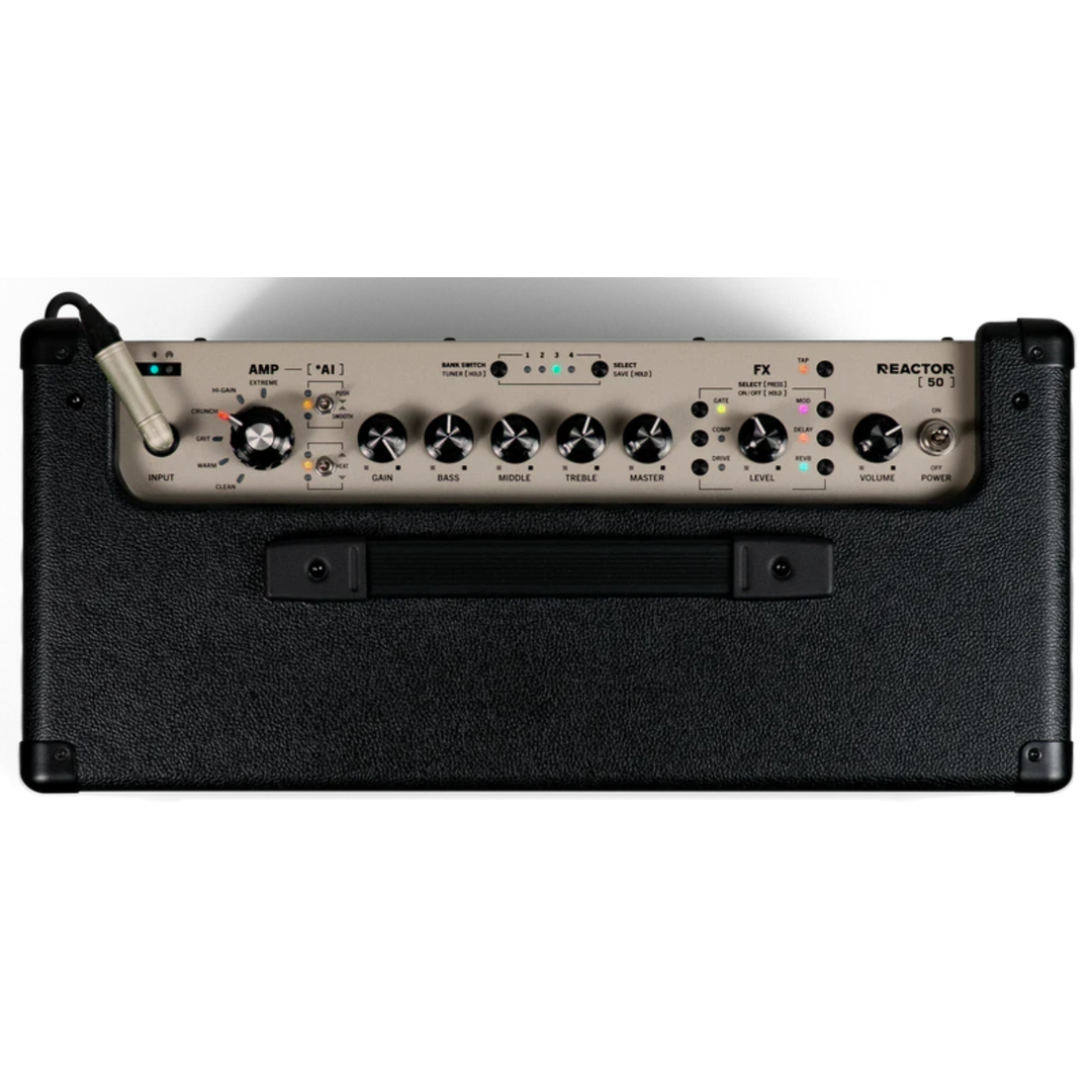 Positive Grid REACTOR-50 50-Watt Intelligent Guitar Combo Amplifier - 1x12in