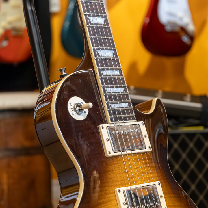 Epiphone - "Pro FX" Les Paul STD (FM Plus Top  - Floyd) w/Gibson HD Case - (2011) - USED