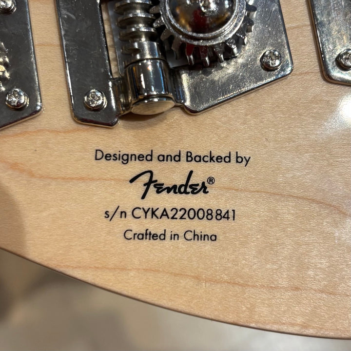 Squier - Paranormal Jazz Bass Sunburst- Maple w/ Rouge Valley Gig Bag (2022) - USED