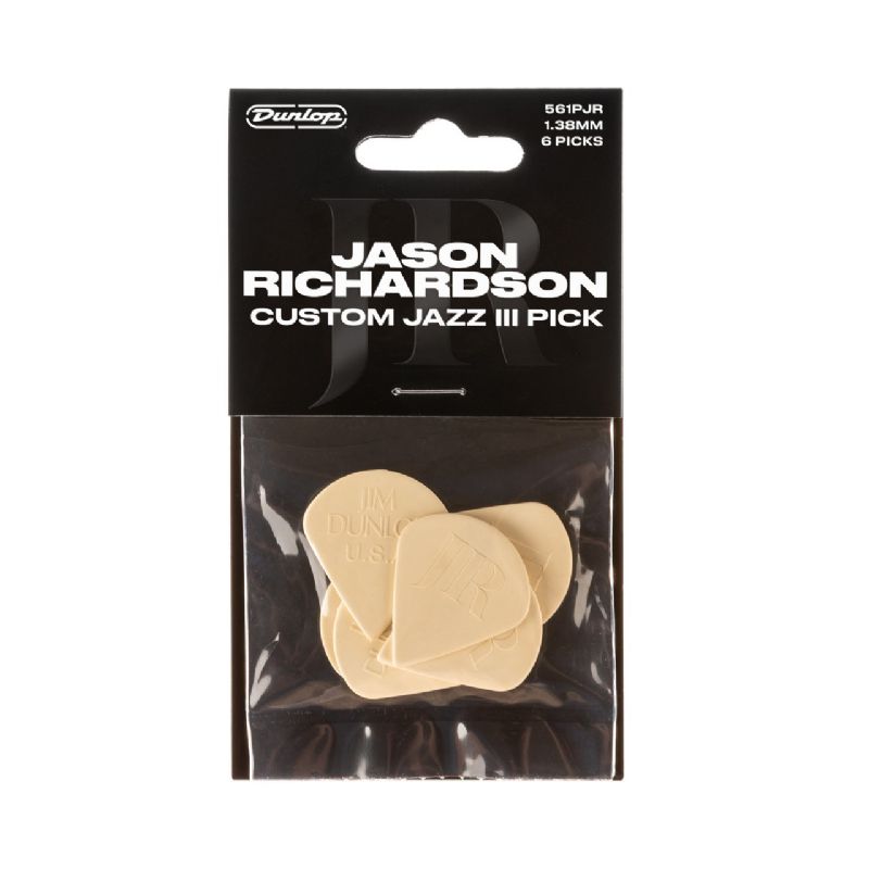 Dunlop Jason Richardson Signature Custom Jazz III Picks - 1.38mm (6-pack)