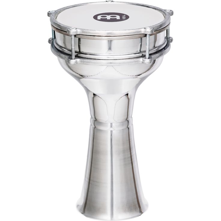Meinl Percussion 7 1/4" Aluminum Darbuka Plain shell