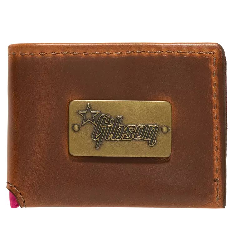 Gibson LIFTON-WLT-BRN Lifton Leather Wallet, Brown