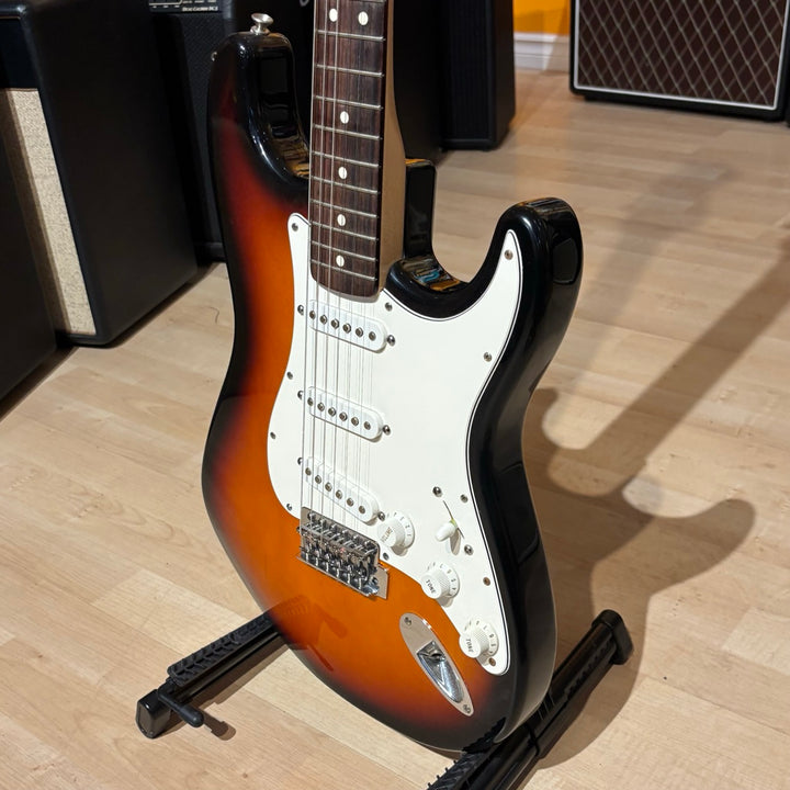 Fender - MIM STD 50th Ann. Stratocaster w/ Tweed HD Case (Rosewood - 3TSB - 1996) - USED