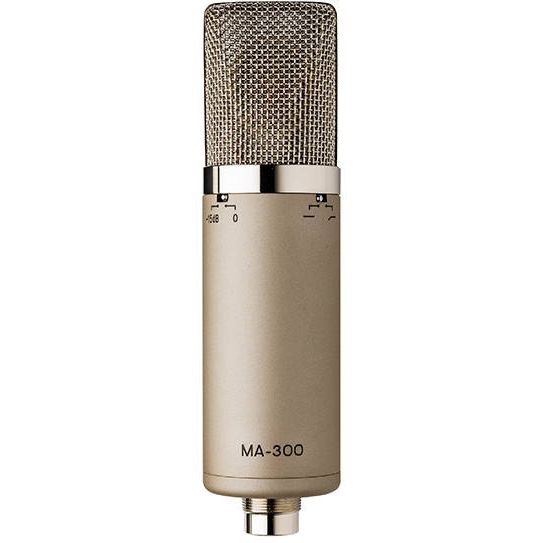 Mojave Audio MA-300 Multi-Pattern Tube Condenser Microphone - Satin Nickel