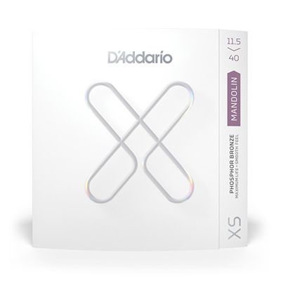 D'Addario XSM11540 Set Mandolin Xs Pb Cust Med