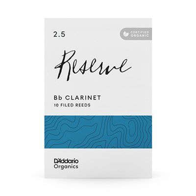 D'Addario Woodwinds ODCR1025 Reserve, Bb Clarinet - Box Of 10 - 2.5