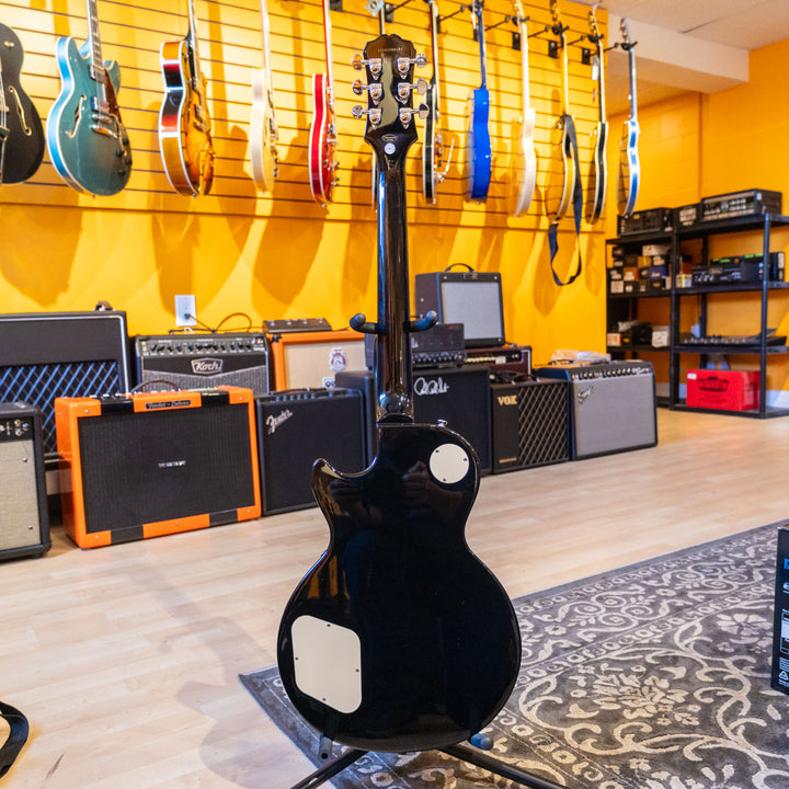 Epiphone - Les Paul STD Ebony w/ NEW Black & White Gibson Gig Bag - 2015 - Used