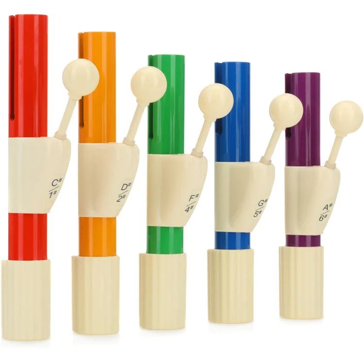 Boomwhackers CNC5 Student Hand Chimes Chromatic Set