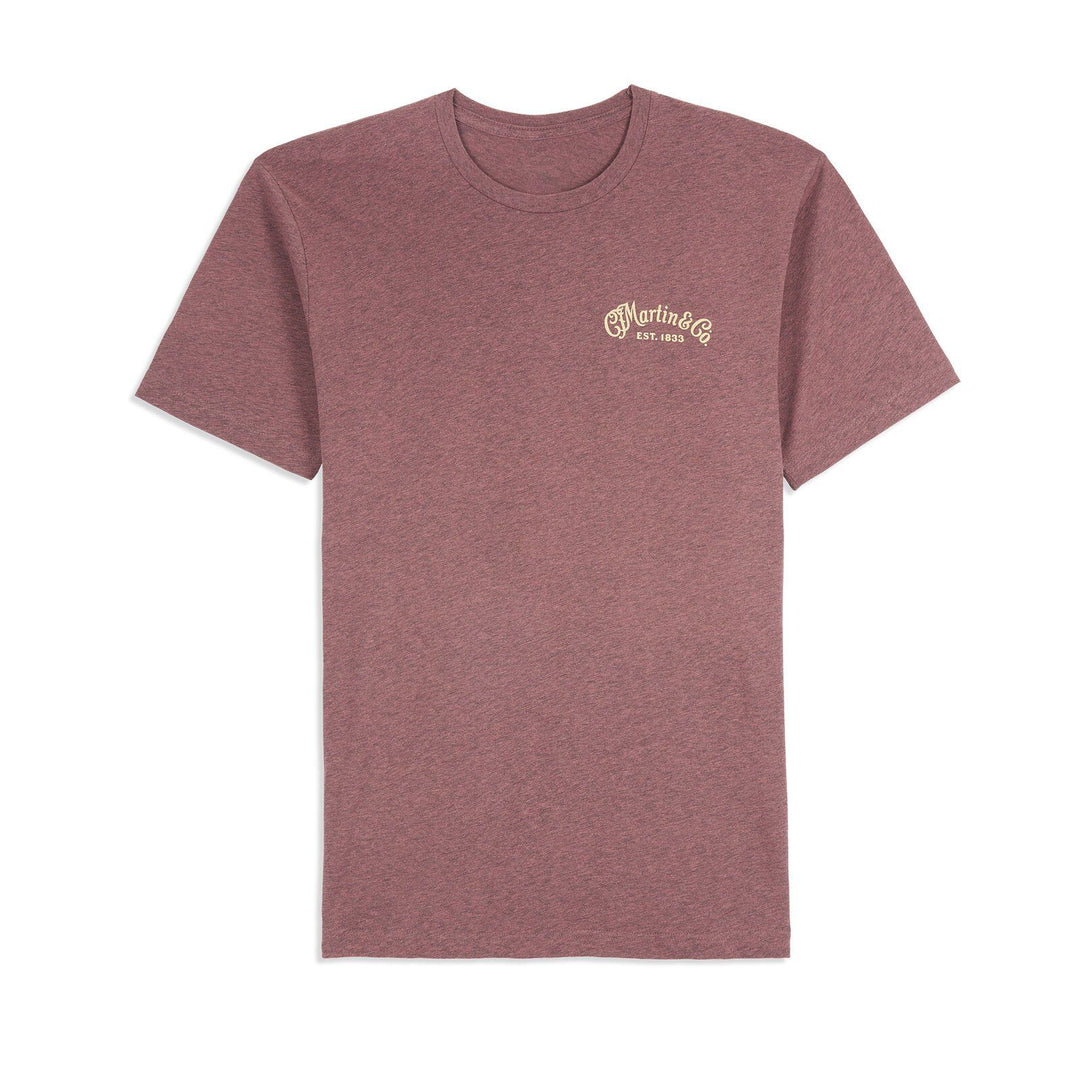 Martin 18CM02352X Keystone Sangria – Adult T-Shirt, Size 2X