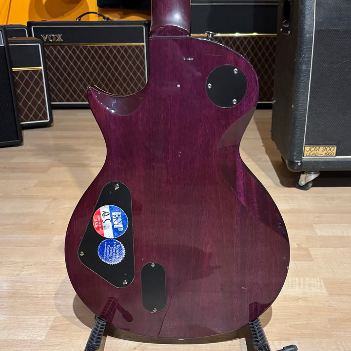 ESP LTD - EC1000 FM Trans Purple w/ EMG 60-81's & ESP Molded Hard Shell Case (2008) (Used - Consignment)