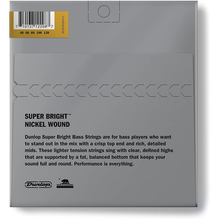 Dunlop DBSBN40120S Bass nkl SB 40/120SH 5/st