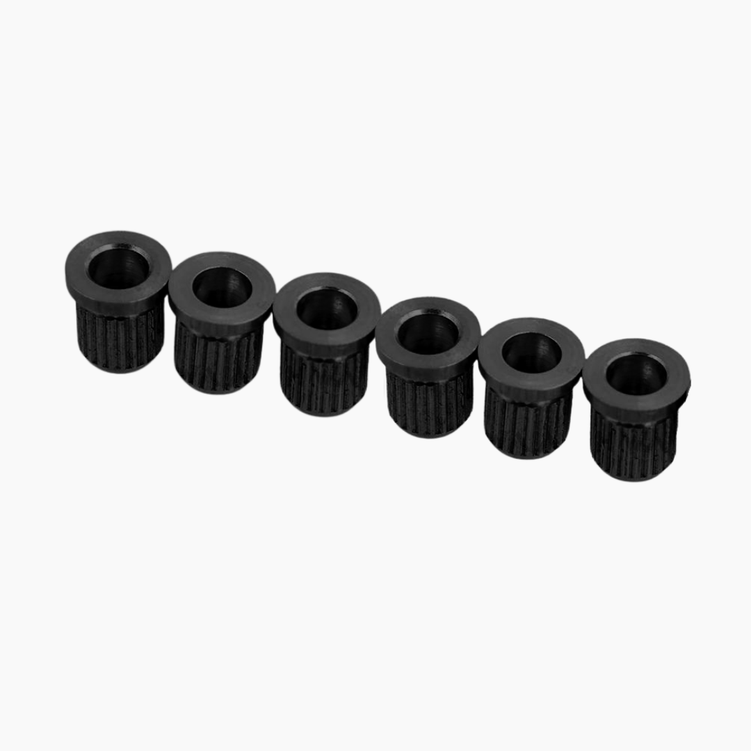 Allparts AP-0087 Standard Guitar String Ferrules Black