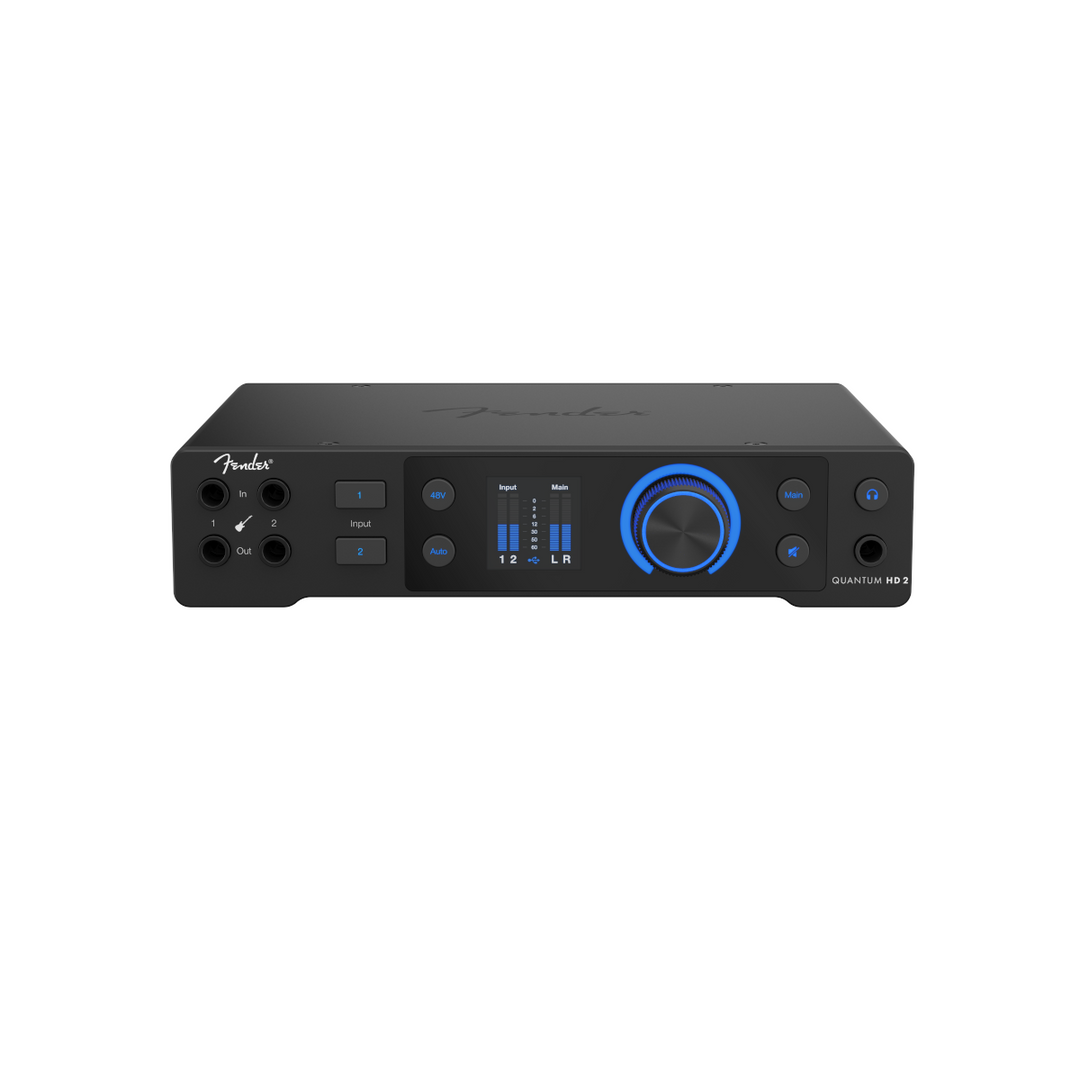 Fender Quantum HD 2 20 x 24, 32-bit / 192 kHz USB-C Recording Interface