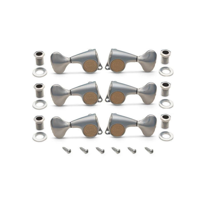 Taylor Gotoh Tuners,1:21,6St,Antique Chrome