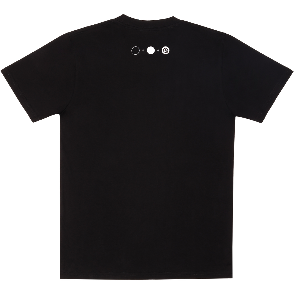D'Addario ATE231116 Evans Tshirt Logo - Black,  3X