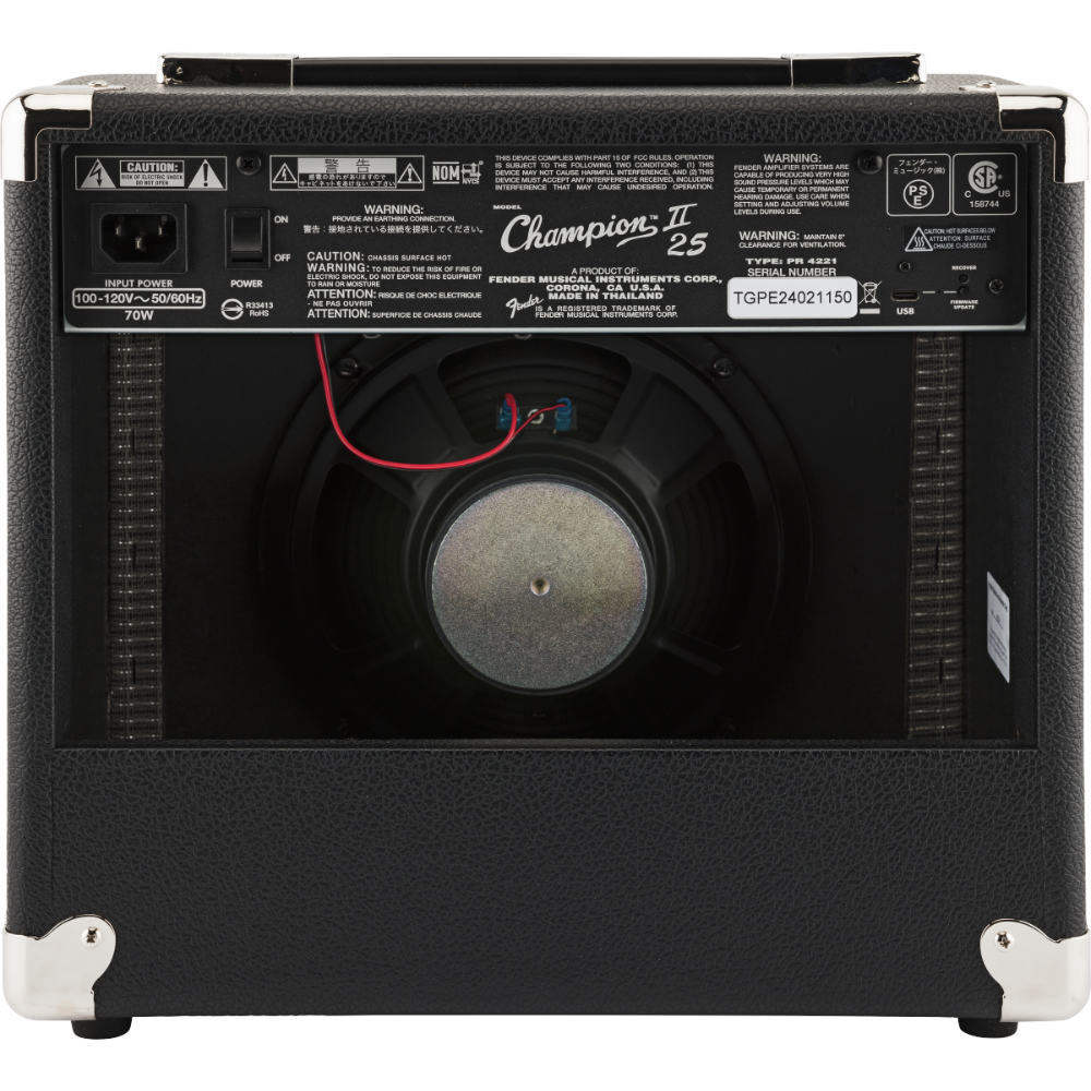 Fender Champion™ II 25 Watt Amplifier - 120V