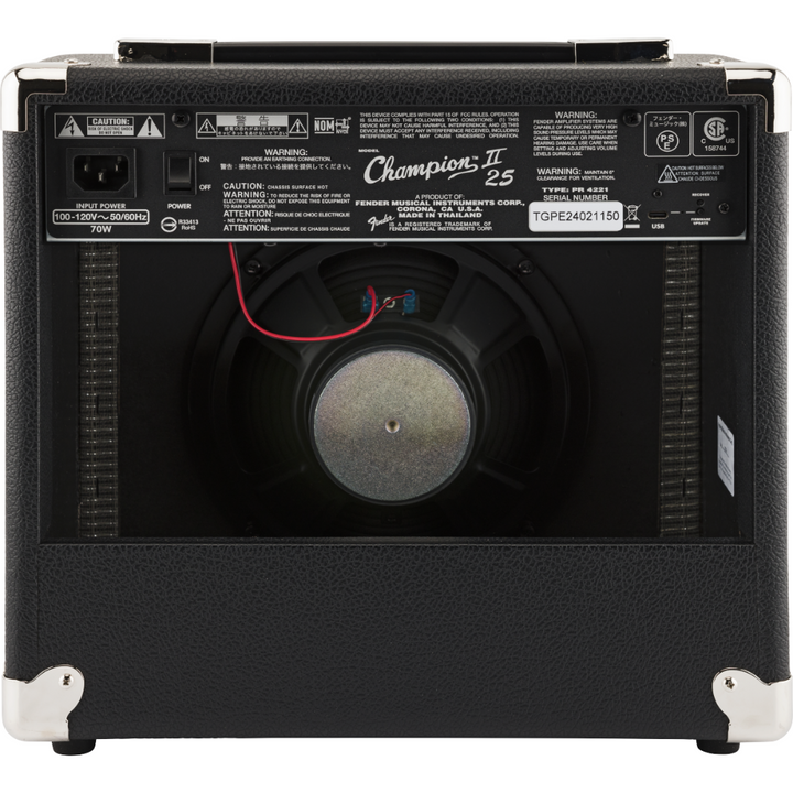 Fender Champion™ II 25 Watt Amplifier - 120V