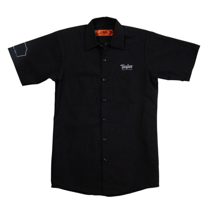 Taylor Work Shirt,Crown Logo,Black-XXL