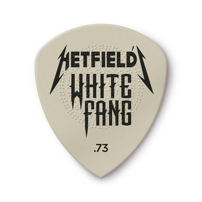 Dunlop .73 White Fang Pick Tin