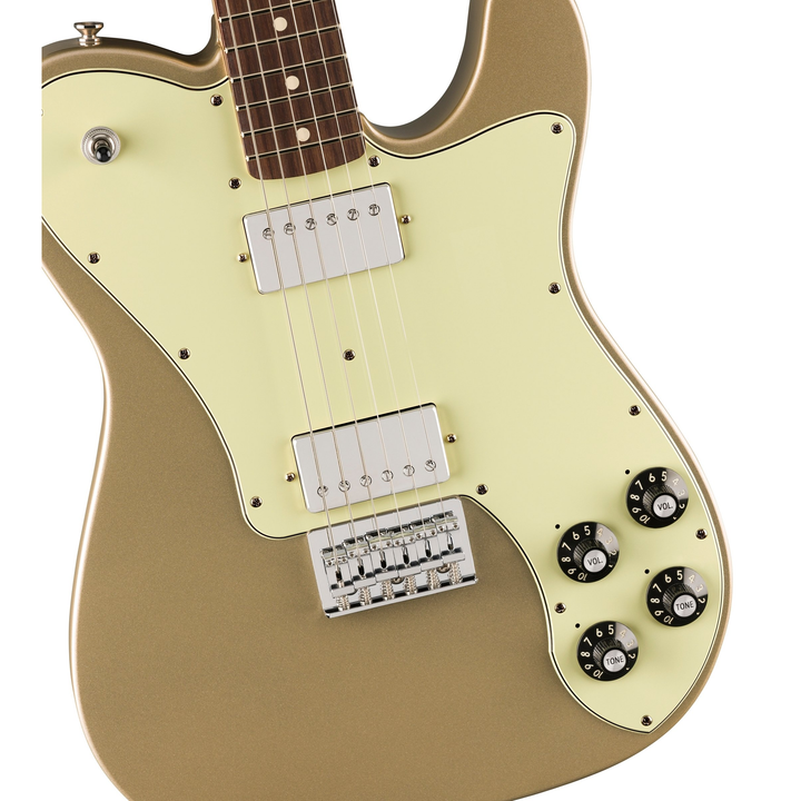 Fender Chris Shiflett Telecaster Deluxe, Rosewood Fingerboard (Shoreline Gold)