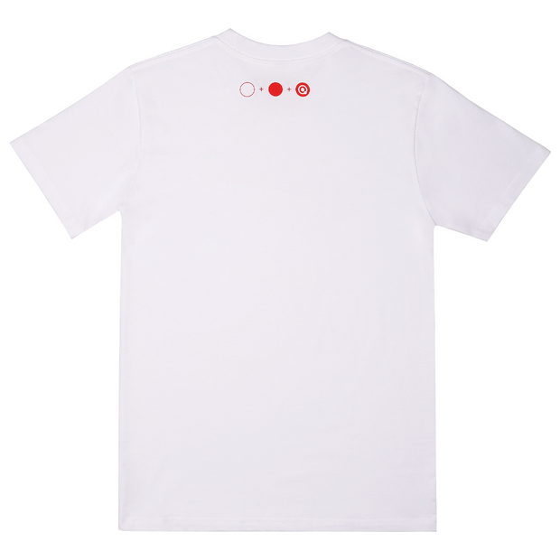 D'Addario ATE231126 Evans Tshirt Logo - White,  3X