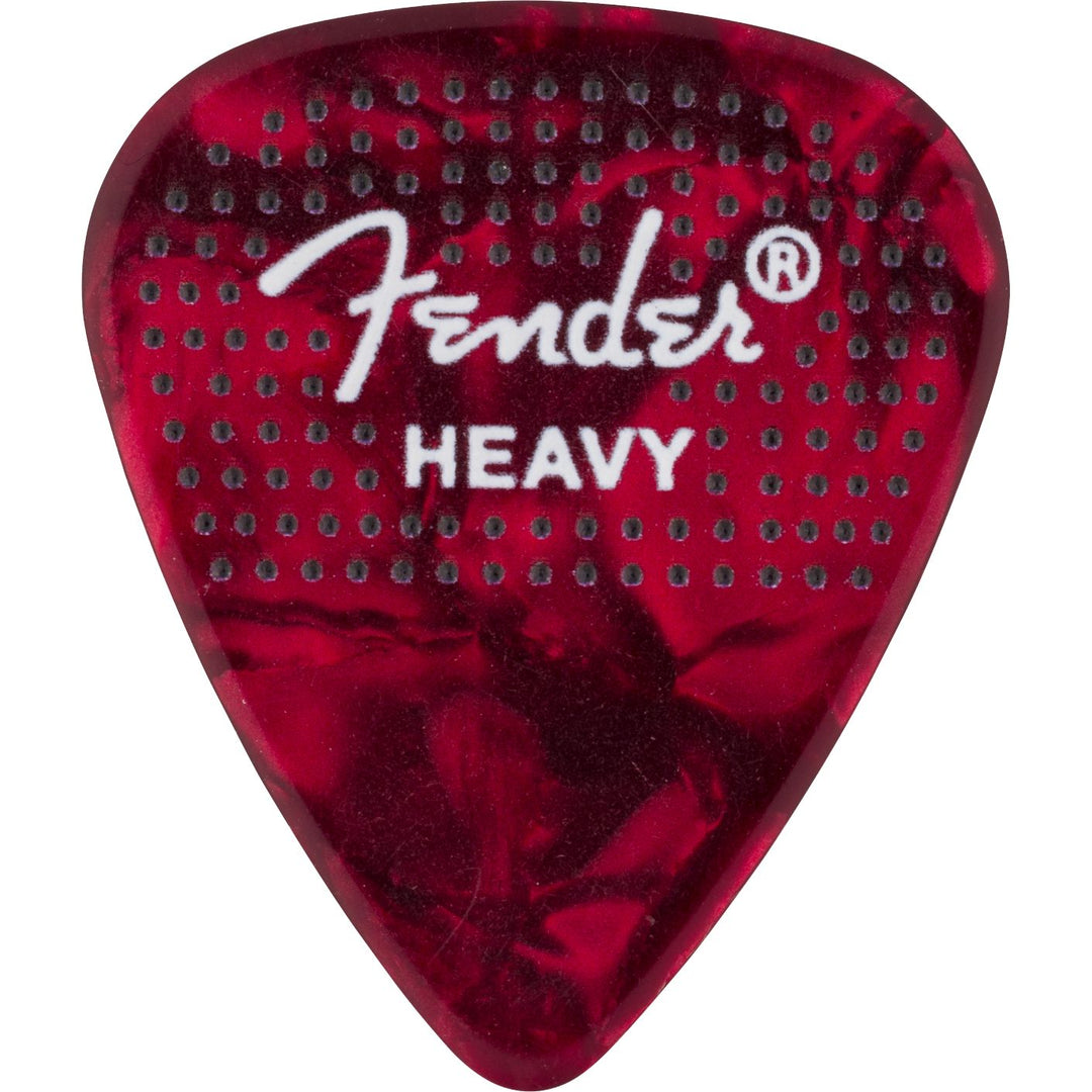 Fender  351 Dotted Celluloid Picks 12-Pack Heavy