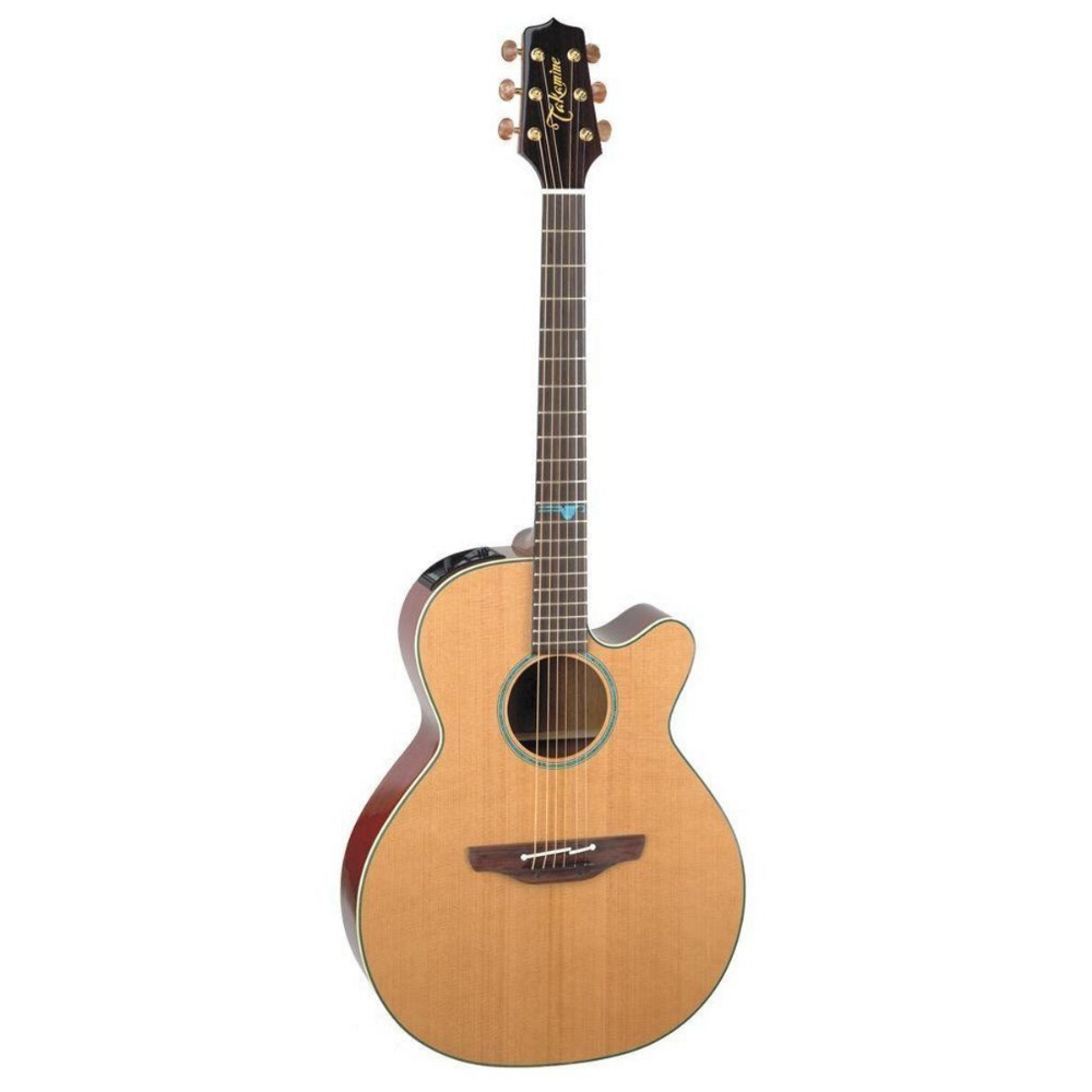 Takamine FSF40C TAK NEX C/A Solid Cedar Top PREAMP CTF-2N (Replaces TSF40C) RH Classical Guitar - SH500A  Semi-hard Case