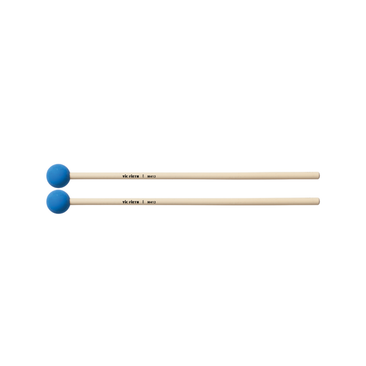 Vic Firth M412 Articulate Series Keyboard Mallet - Medium Synthetic, Round