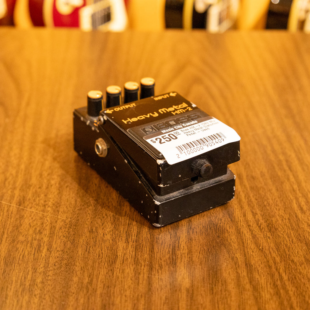 Boss HM-2 1983 MIJ Heavy Metal Distortion Pedal - USED