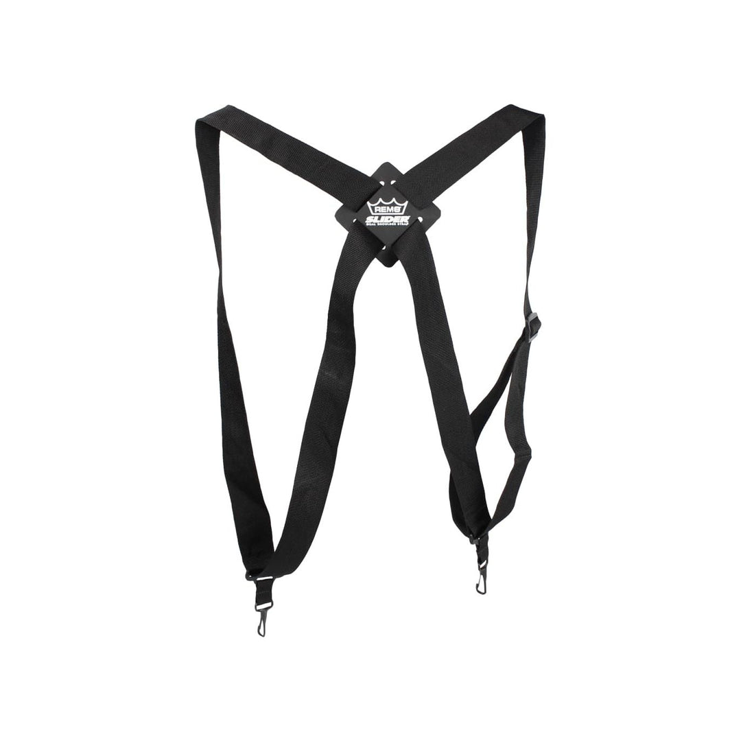 Remo 18-5043-70 Dual Slider Percussion Strap, 90" Length (Short) - Black