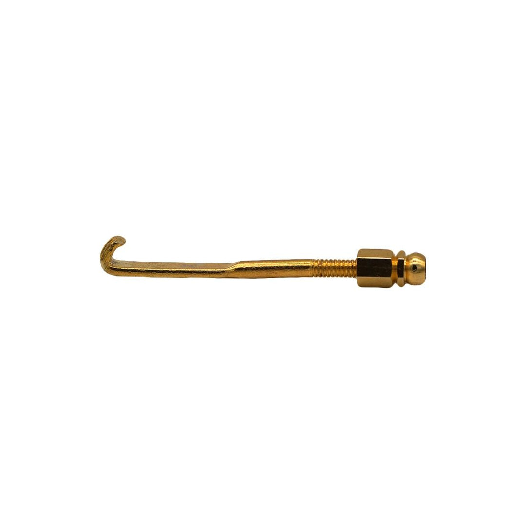 Gold Tone Gt Flat Hook and Nut