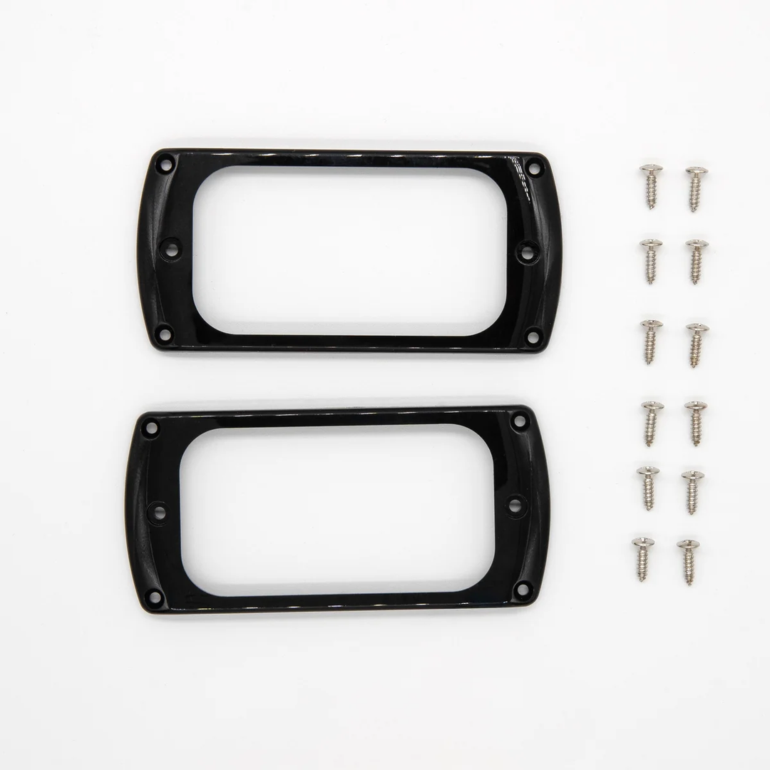 PRS SE Series Pickup Rings Set of 2 – Black for Uncovered Humbuckers