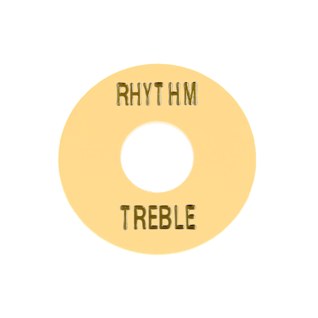 Allparts AP-0663 Rhythm and Treble Switch Ring Cream plastic
