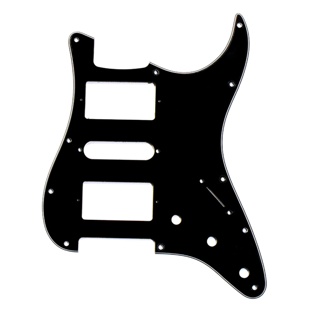 Allparts PG-0994 H-S-H 11-hole Pickguard for Stratocaster® Black 3-ply .090