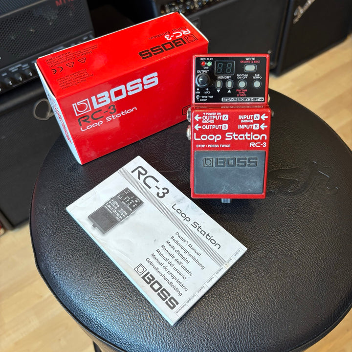 Boss - RC3 Loop Station Looper Pedal w/ Box & User Guide (2011)- USED