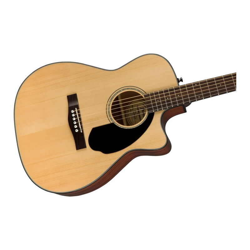 Fender CC-60SCE Concert 6-String Acoustic Guitar (Natural)