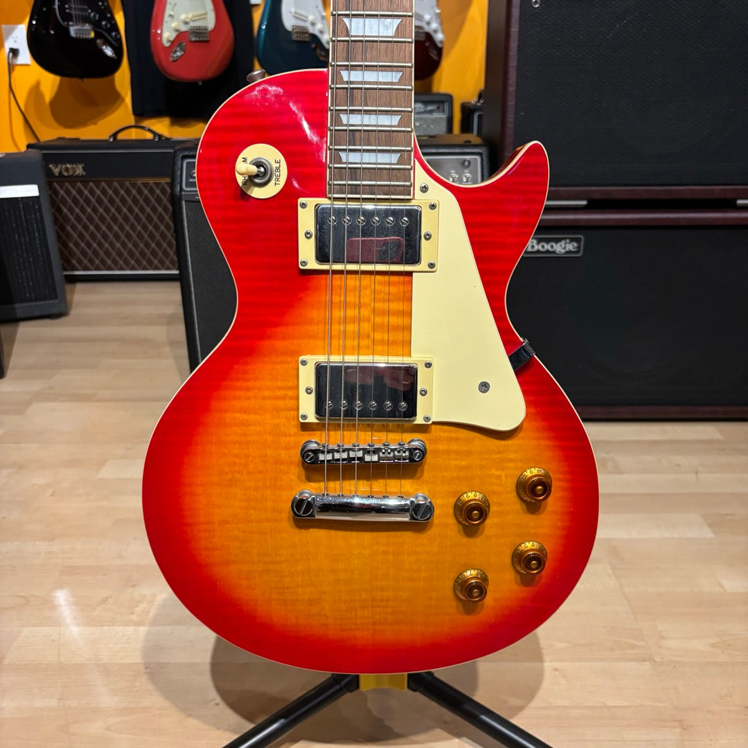 Epiphone - Les Paul STD FM Top - Cherry  Sunburst w/ HD Case (1998) - USED