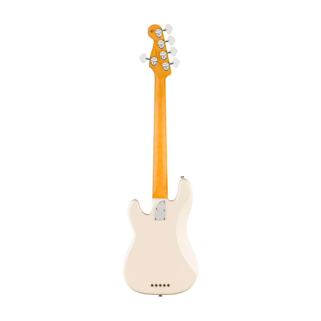 Fender American Professional Precision Bass V Rosewood Fingerboard Electric Guitar (Olympic White)