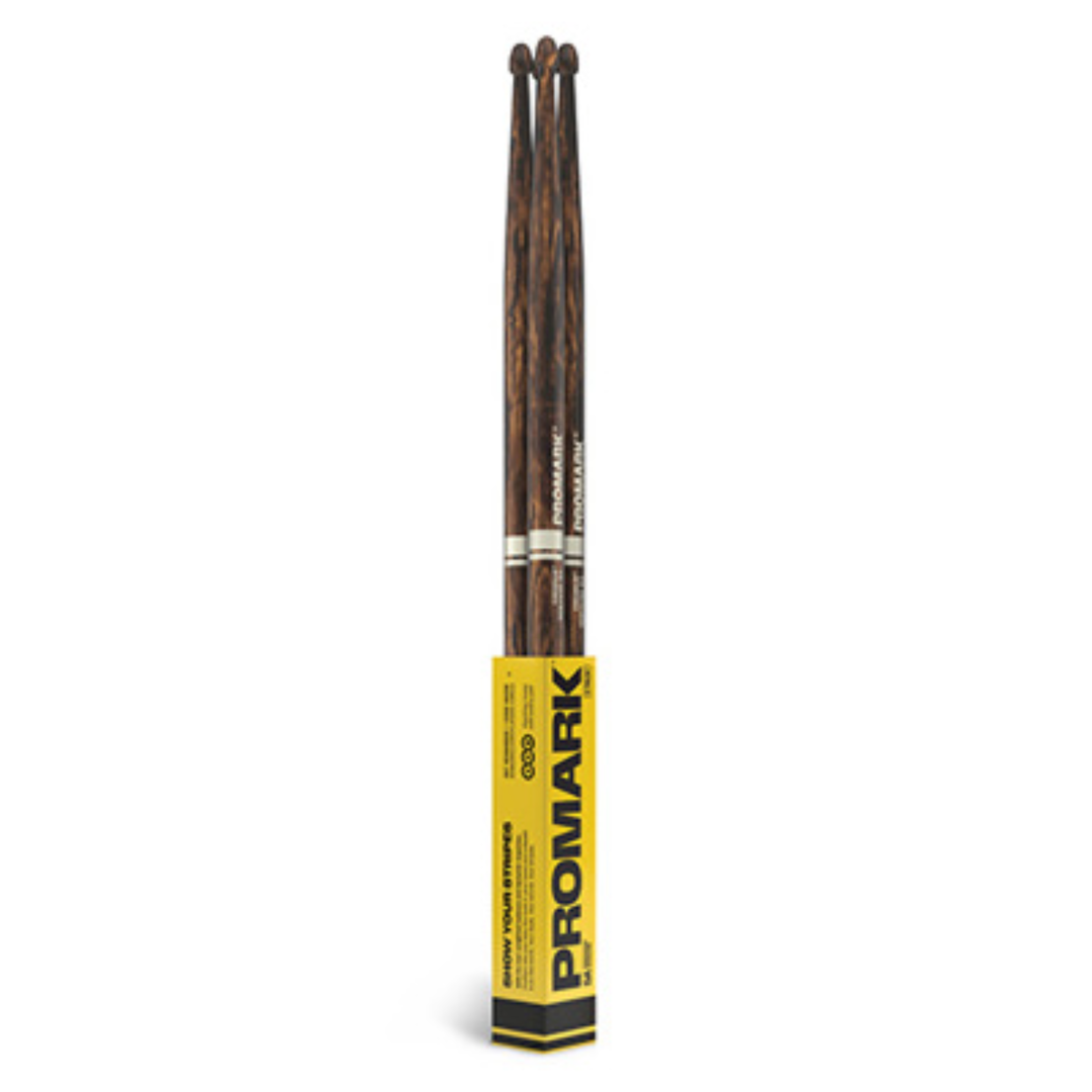 Promark R5AFG-2P Rebound 5A FireGrain Wood Tip Drumsticks 2-Pack