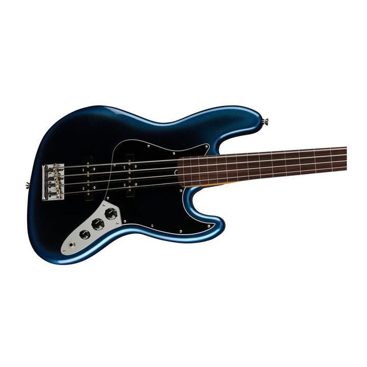 Fender American Professional II Jazz Bass Fretless (Dark Night) Electric Bass Guitar