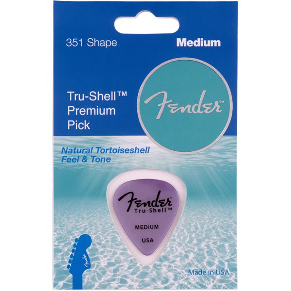 Fender Tru-Shell Picks - 351 Shape - Tru-Shell