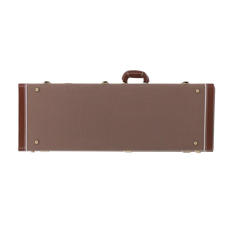 Profile Electric Guitar Case Brown Leather