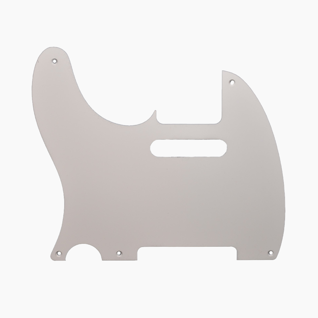 Allparts PG-0560 5-hole Pickguard for Telecaster® White 1-ply .060