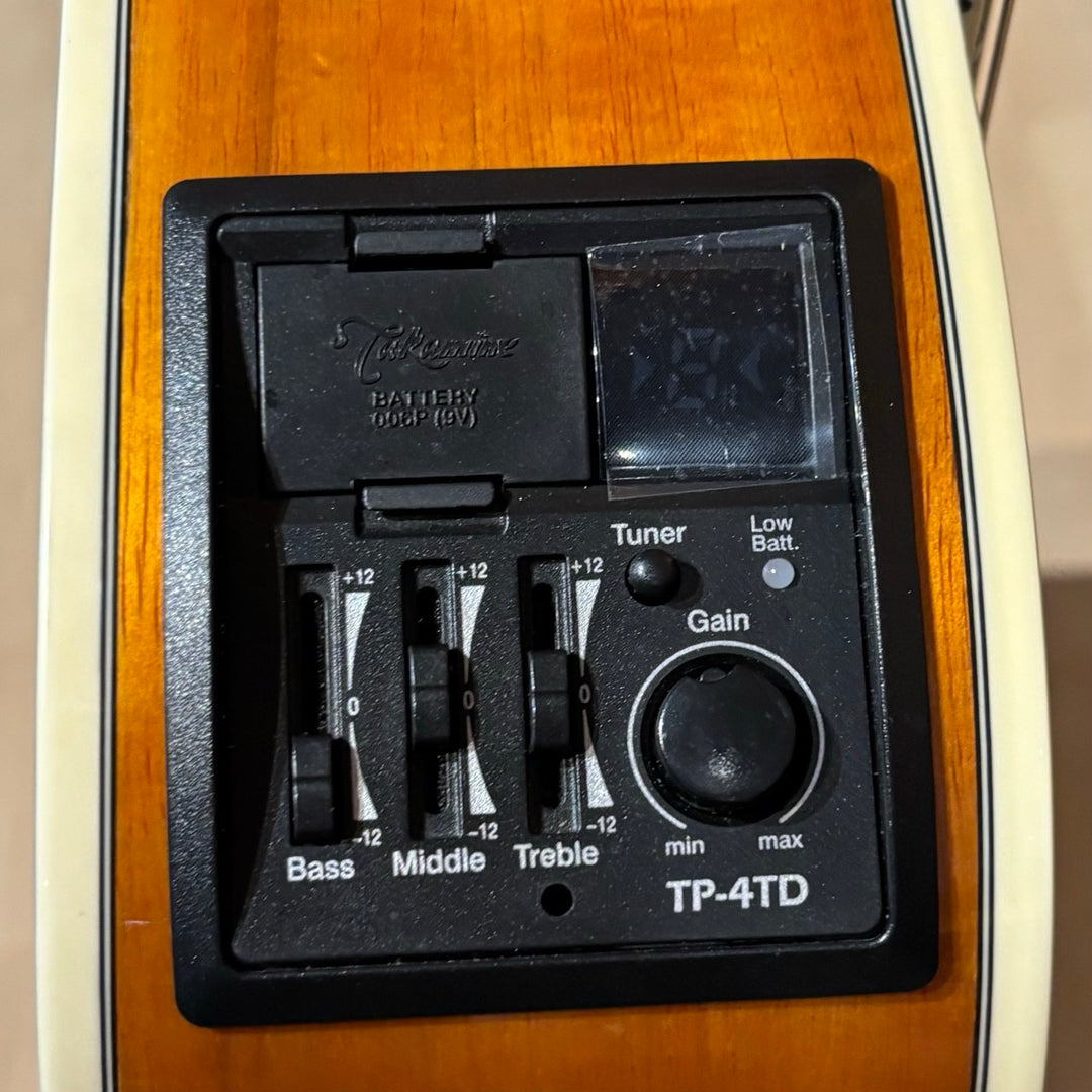 Takamine - GN77KCE- Cutaway Acoustic Electric Natural w/ Rouge Valley Gig Bag (2021) - USED