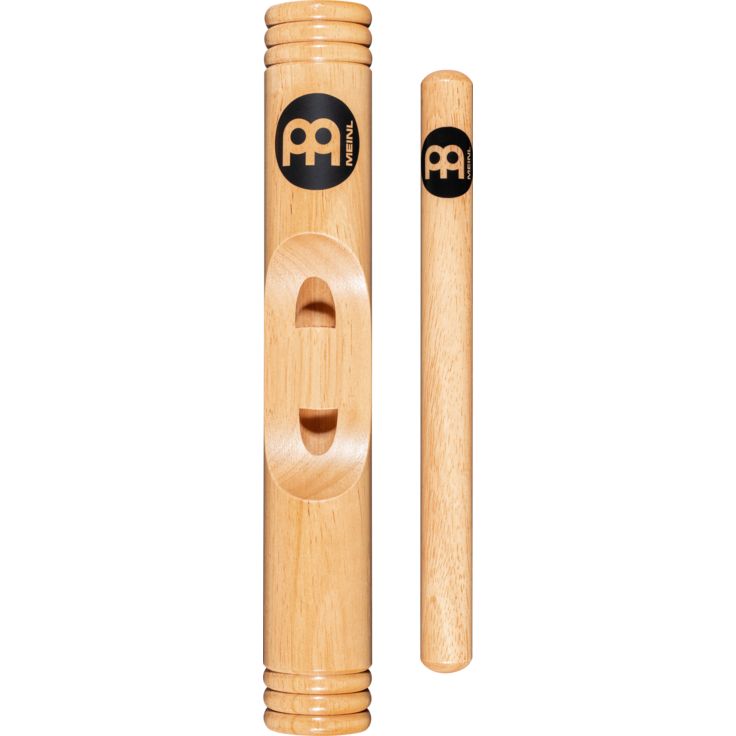 Meinl Percussion Wood Claves African Hollowed Out Hardwood